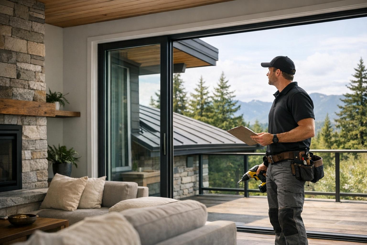 Roofing illustration for Metro Vancouver service coverage